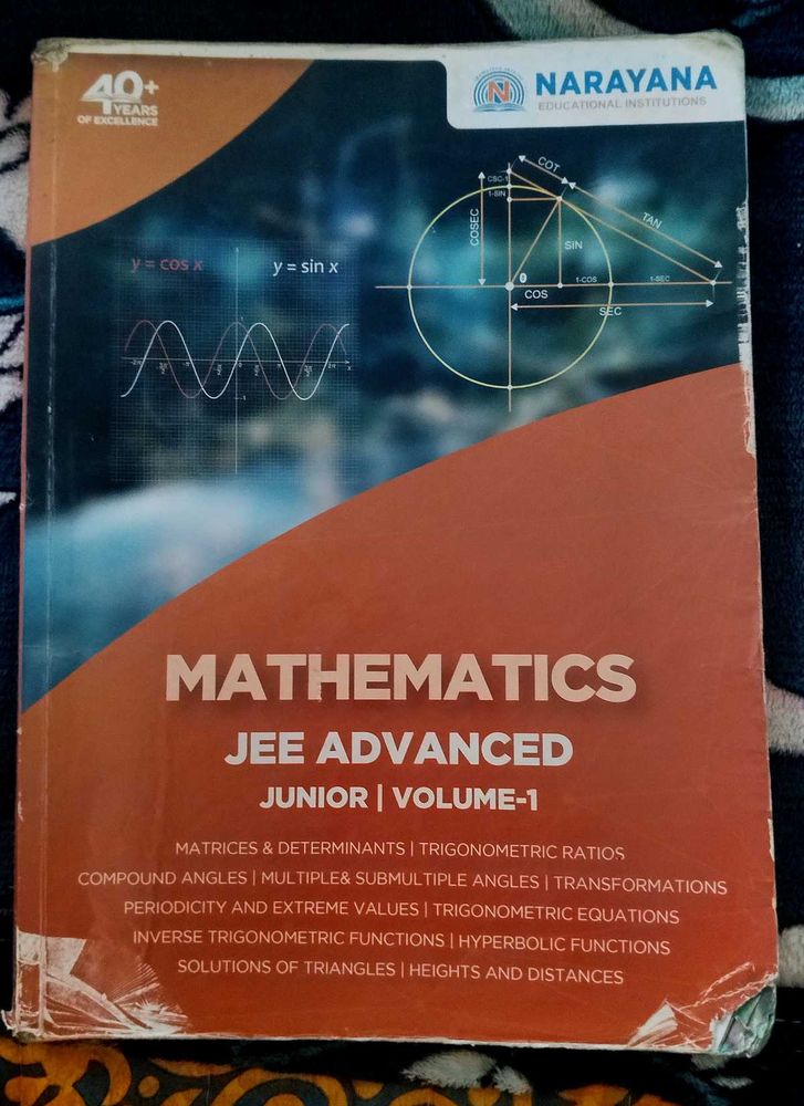Vol-01 Class 11 Math JEE Advanced Book