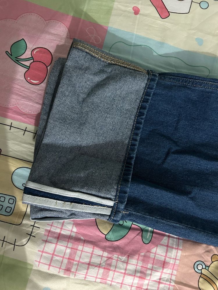 Baggy straight jeans