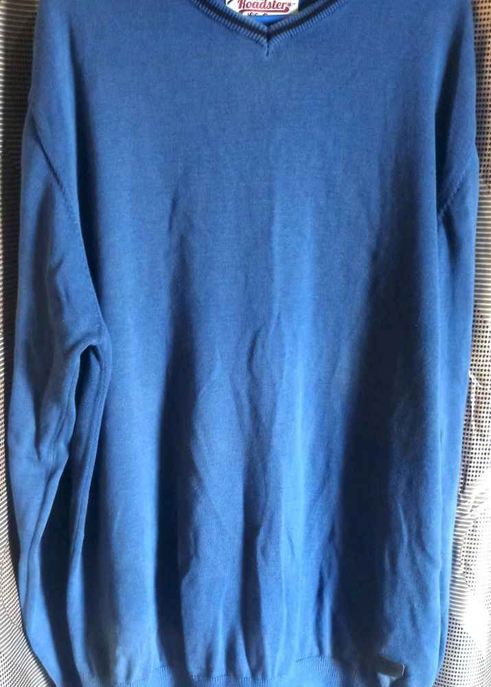 Roadster Brand Blue Sweater XL size.