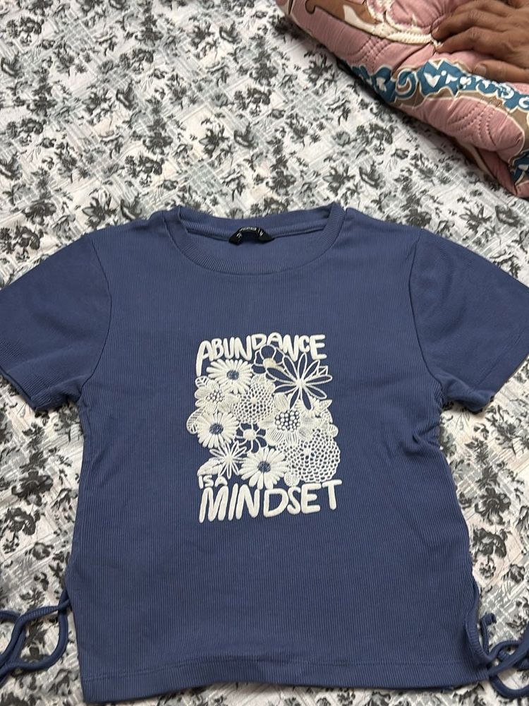 Blue Graphic T-Shirt