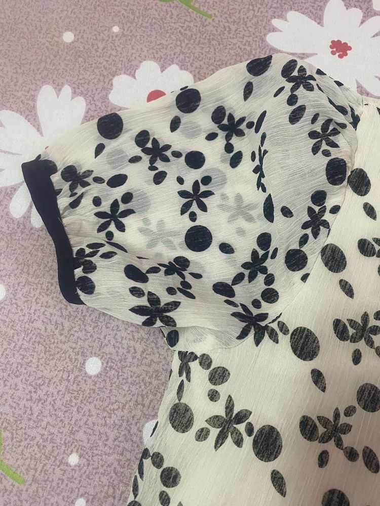 Floral Sheer dress