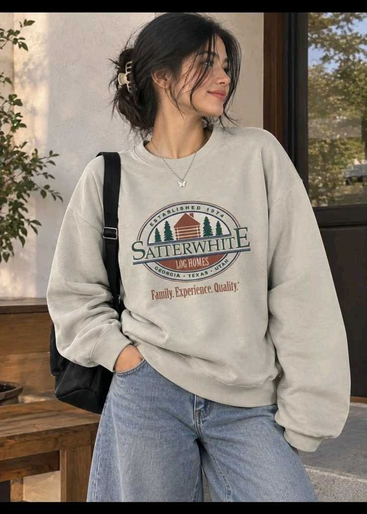 Vintage Satterwhite Log Homes Sweatshirt