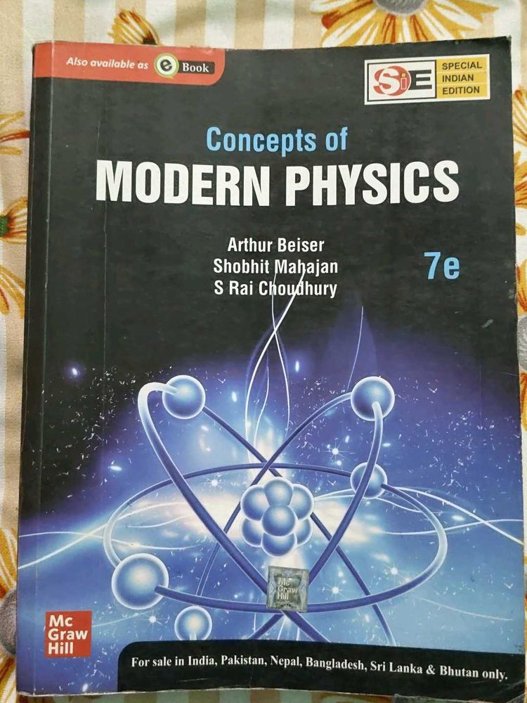 Concepts of Modern Physics Book