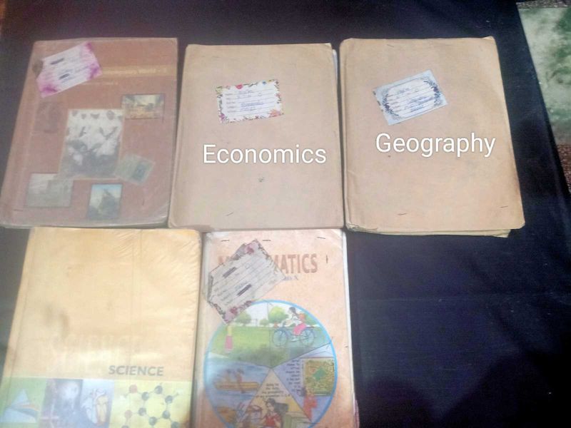 Set of 5 Used School Books