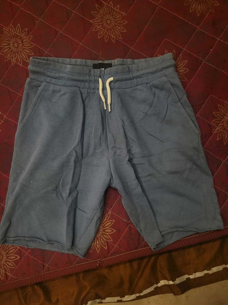 Comfortable Men's Blue Shorts