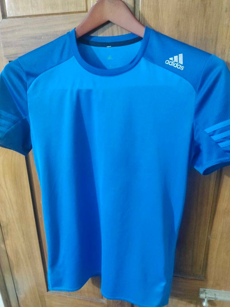 Adidas Response Blue Athletic T-Shirt