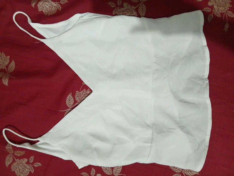 🤍🪩 Y2K White ZARA Camisole Top 🪩🤍