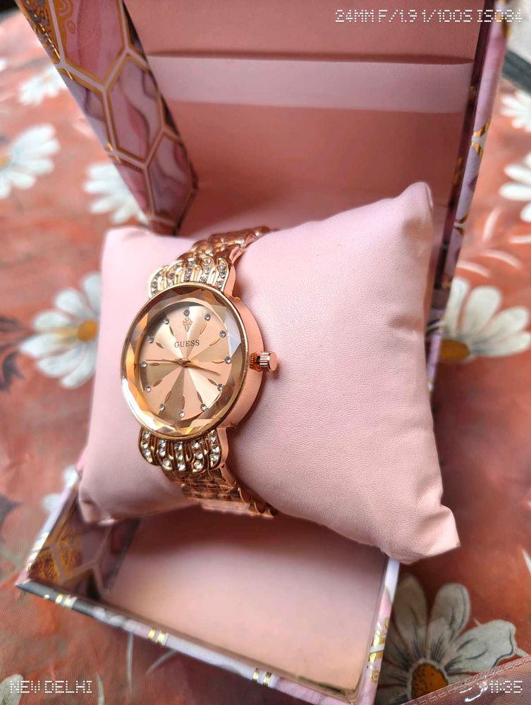 Elegant Rose Gold  Watch