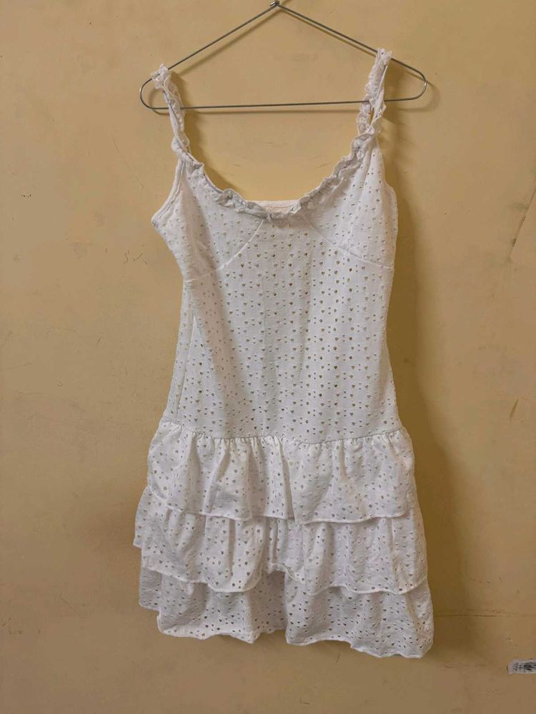 New Me White dress
