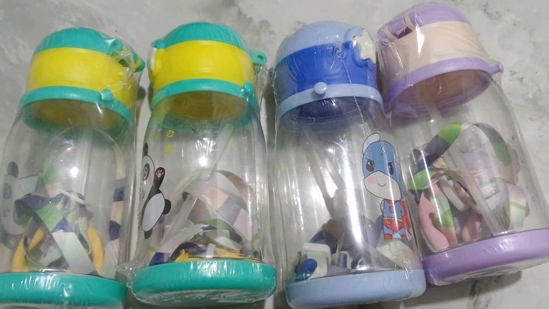 Cute Kids Water Bottles - Set of 1