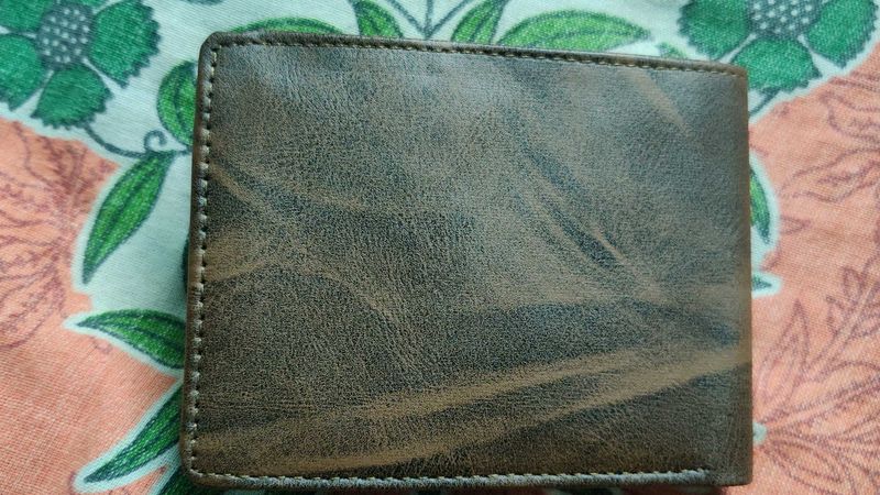Genuine Leather Bifold Wallet