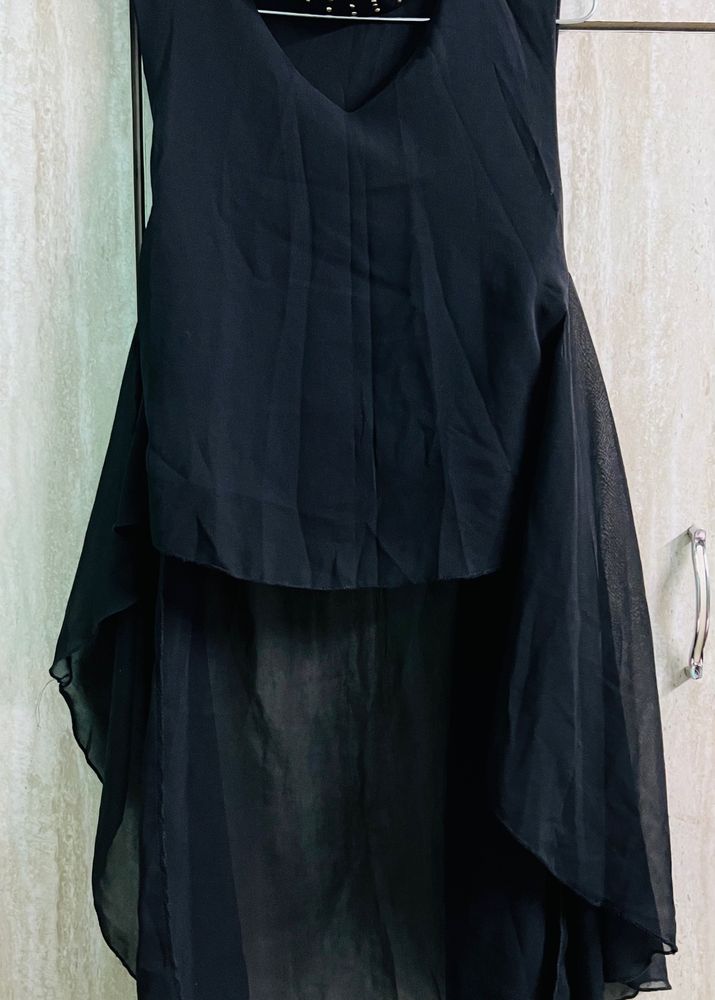 Black Designer Top