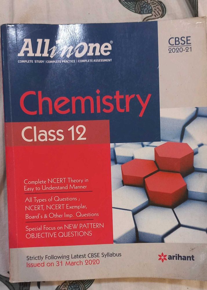 Arihant All in One Chemistry Class 12 Book