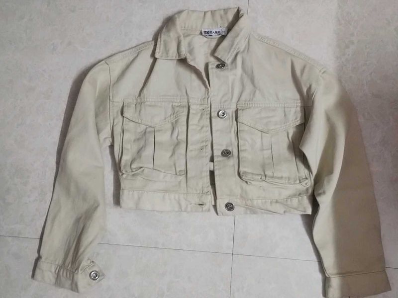 Cropped Denim Jacket