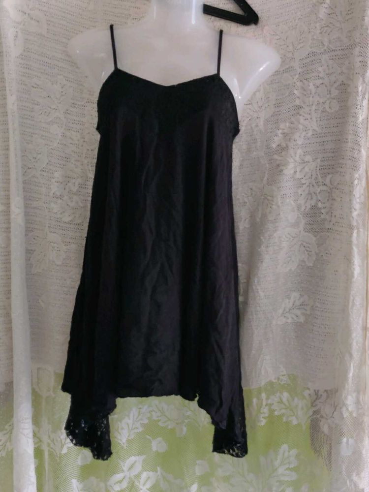 Elegant Black Lace Dress