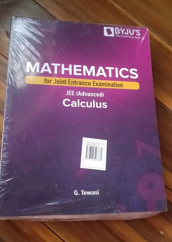 JEE (Advanced) Calculus Mathematics Book