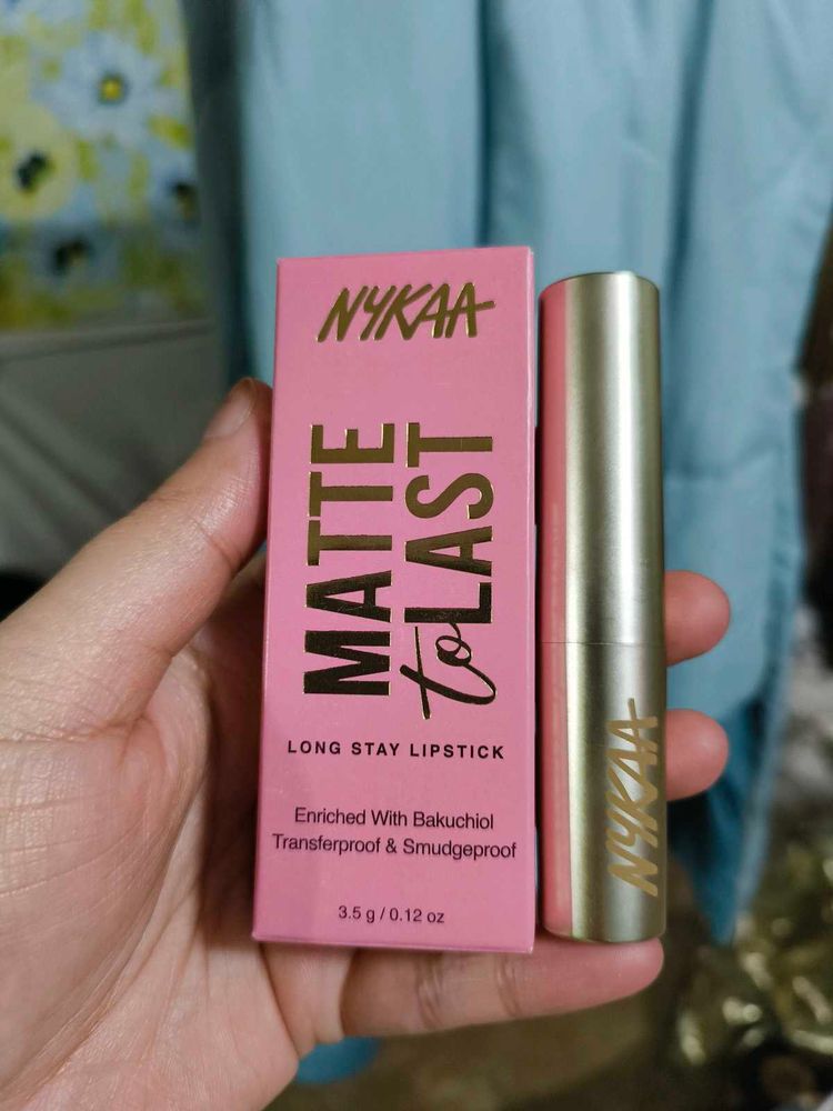 kashi Nykaa Matte to Last Long Stay Lipstick