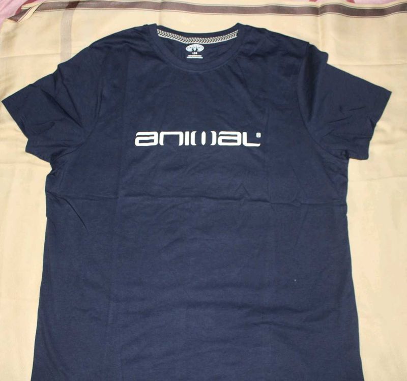 Animal T-Shirt - Navy