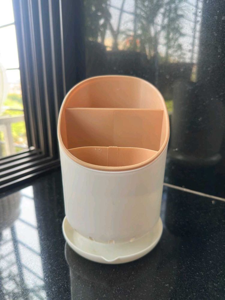 Organizer Caddy - Cream &amp; Peach