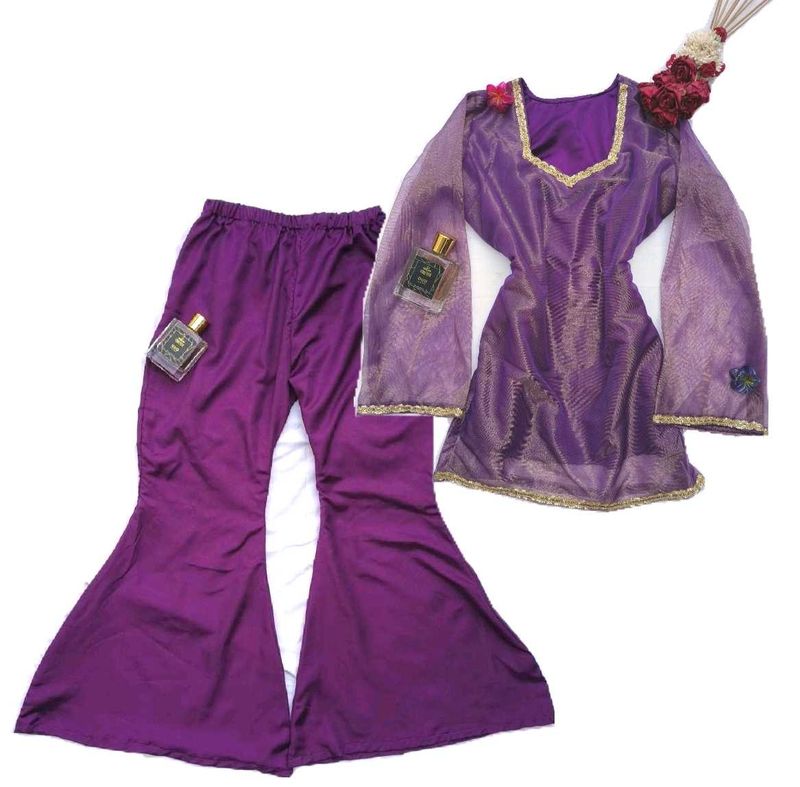 Two tone Organza Chic set 💜