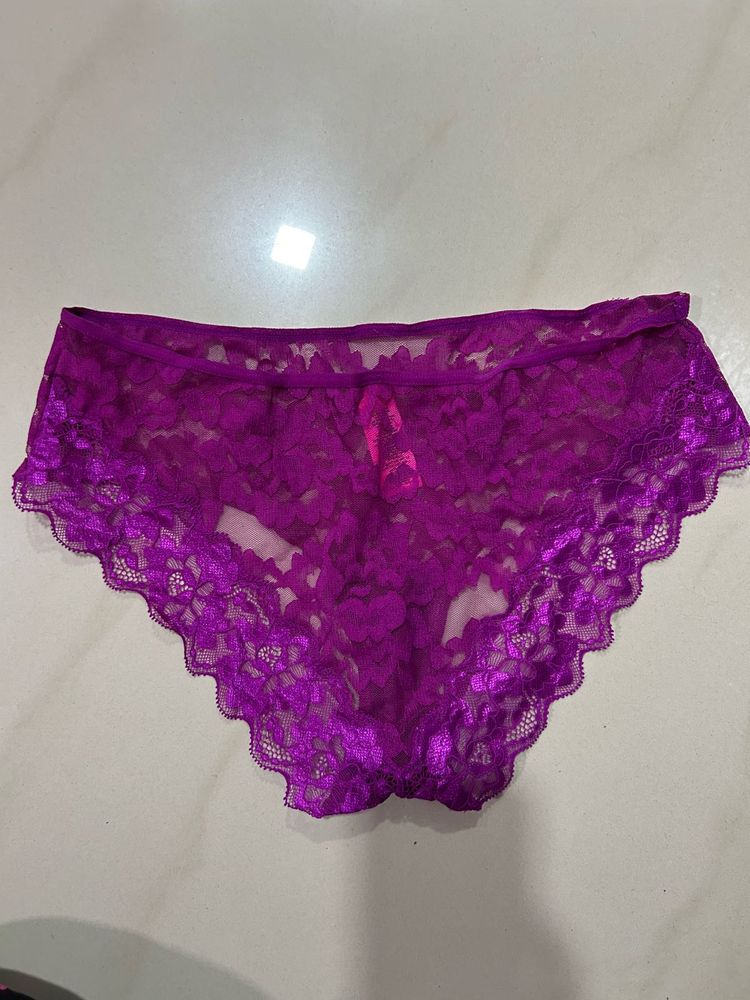 💜 Purple Lace Panty