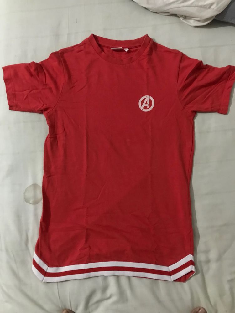 Avengers Half Oversized Tshirt