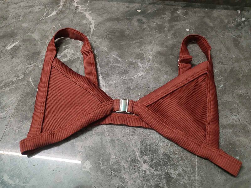 cute maroon bralette