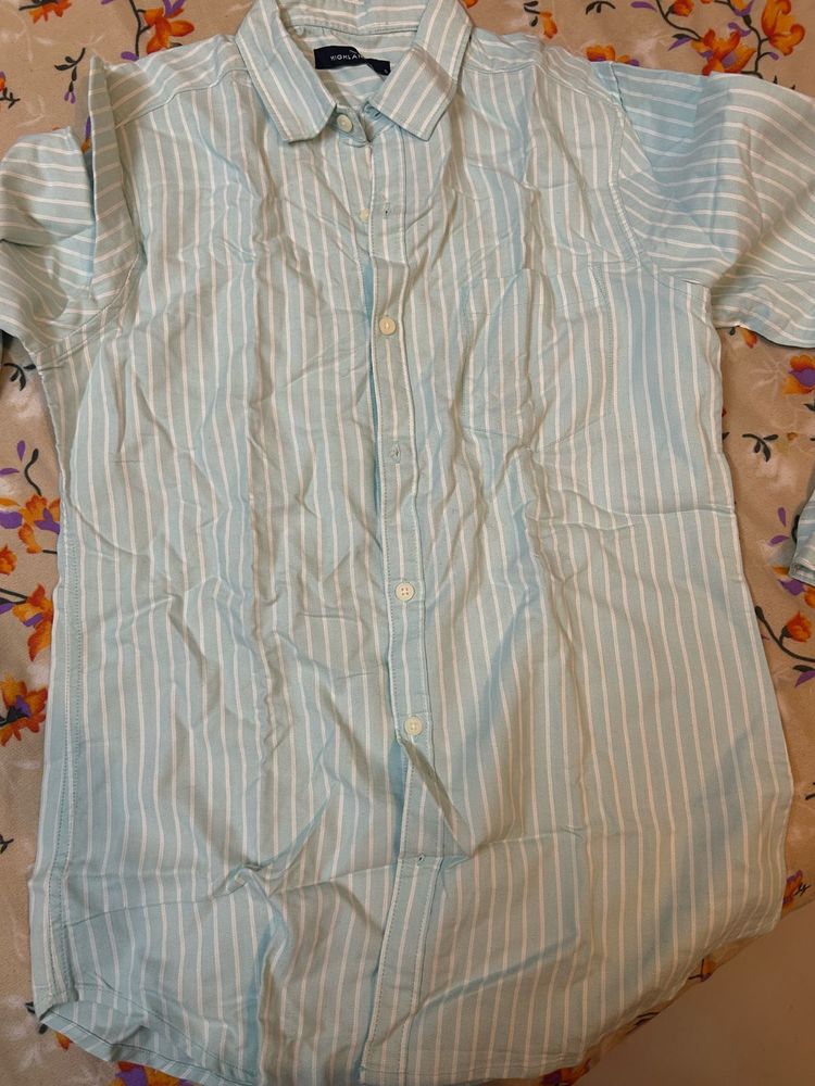 Men's Striped Casual Shirt Pack of 2
