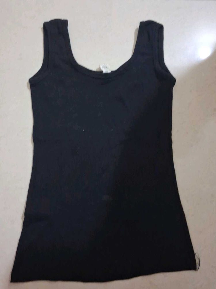 S Classic Black Camisole Top