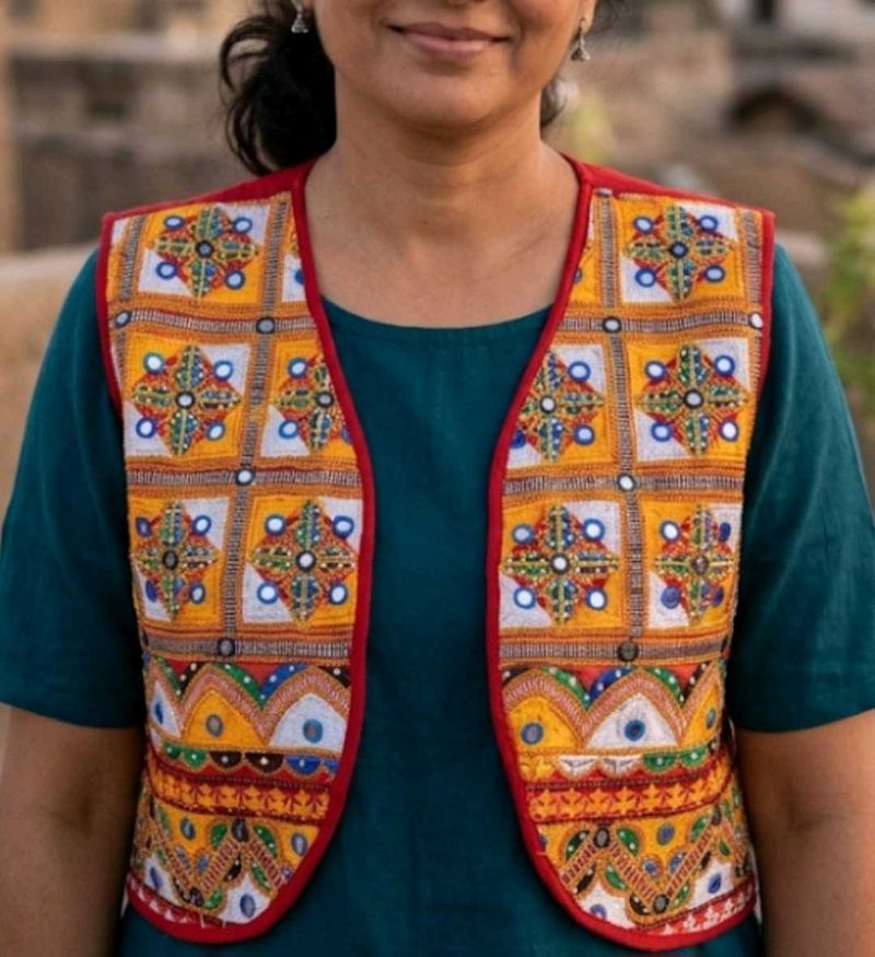 Embroidered Nehru Jacket