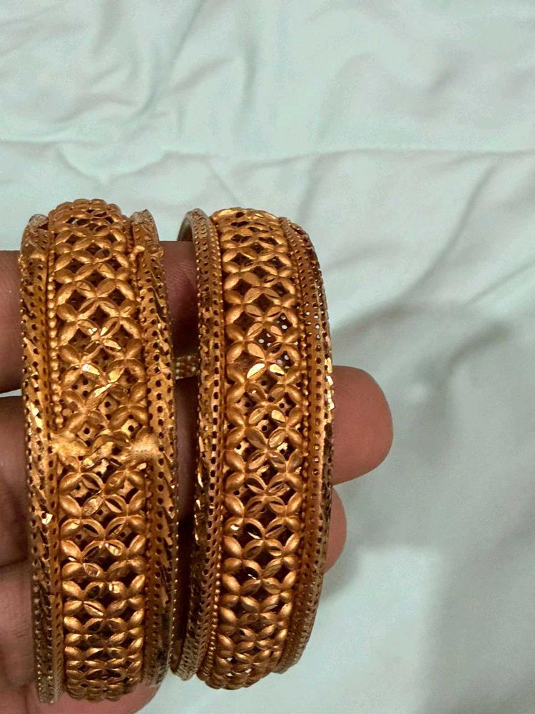 Elegant Gold Bangles