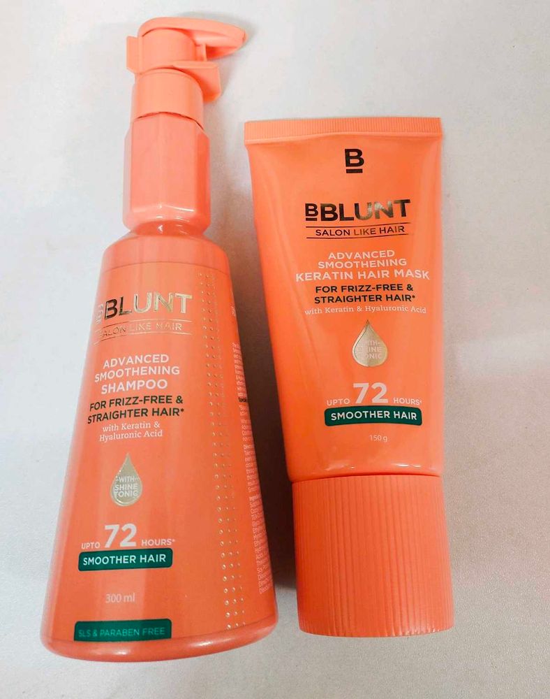 BBlunt Advanced Smoothing Shampoo &amp; Hair Mask