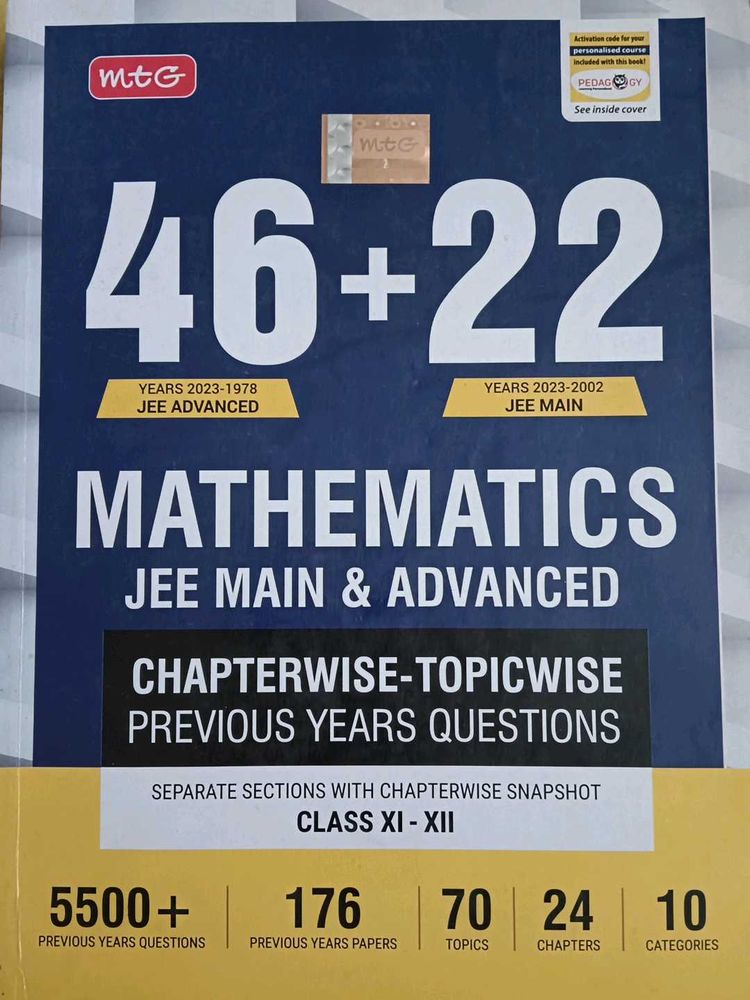 MTG Mathematics JEE Main &amp; Advanced