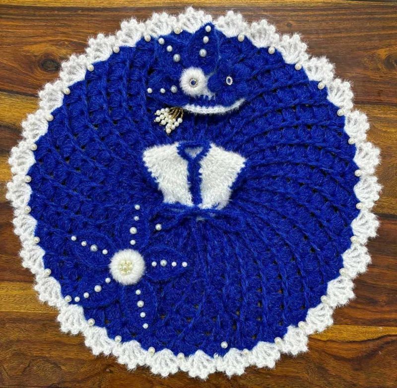 Blue Krishna Dress