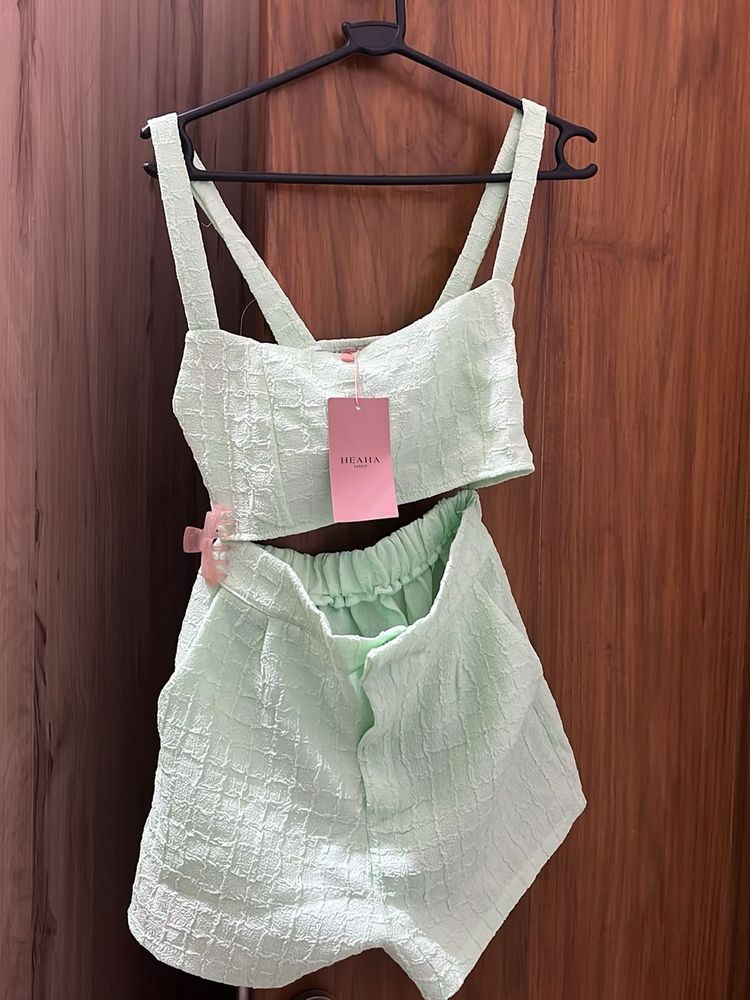 Cute Mint Green Co-ord Set