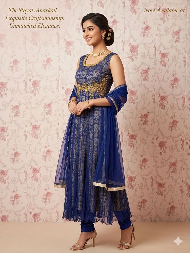 Royal Anarkali Suit Set