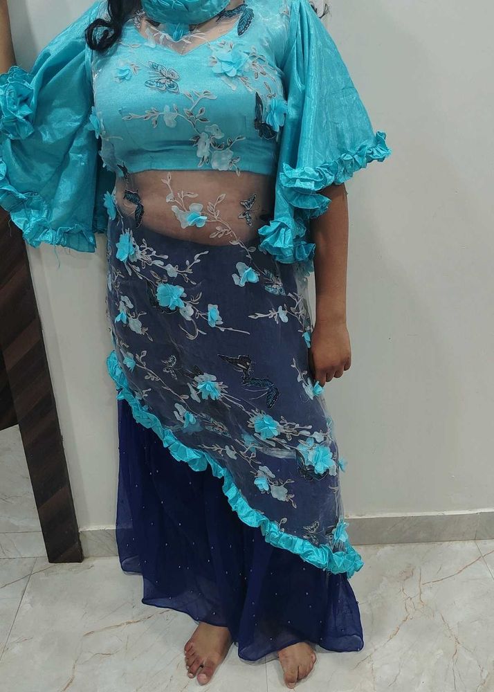 beautiful indo Western dress