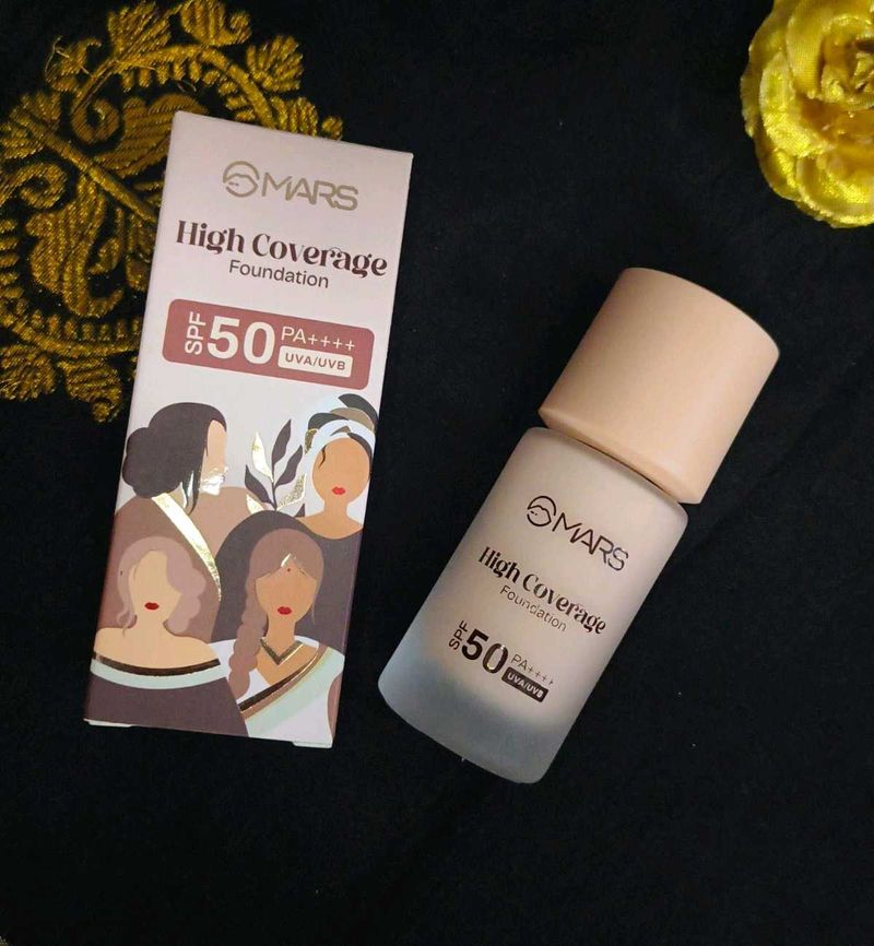 MARS High Coverage Foundation SPF 50
