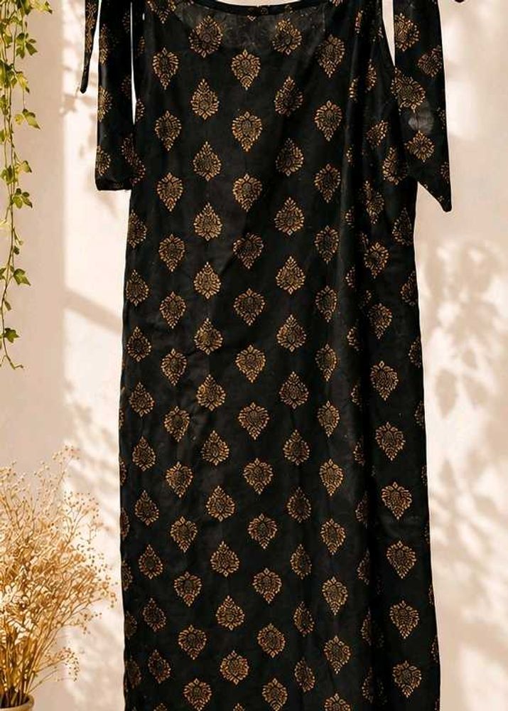 black kurta