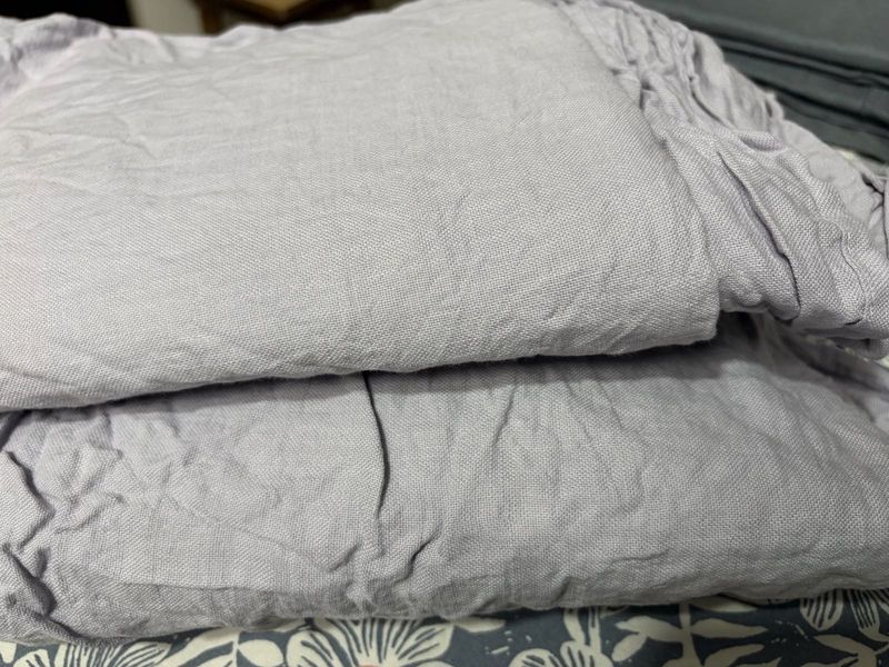 home centreSoft  Linen Blend Bed Sheets