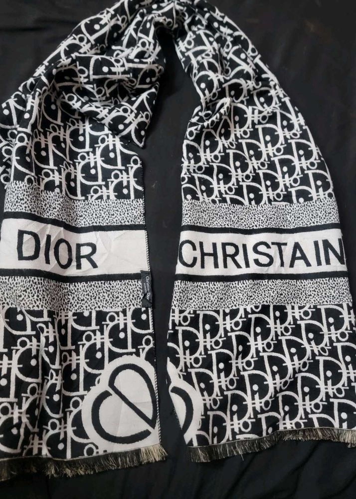 Dior Christain Cashmere Scarf Shawl