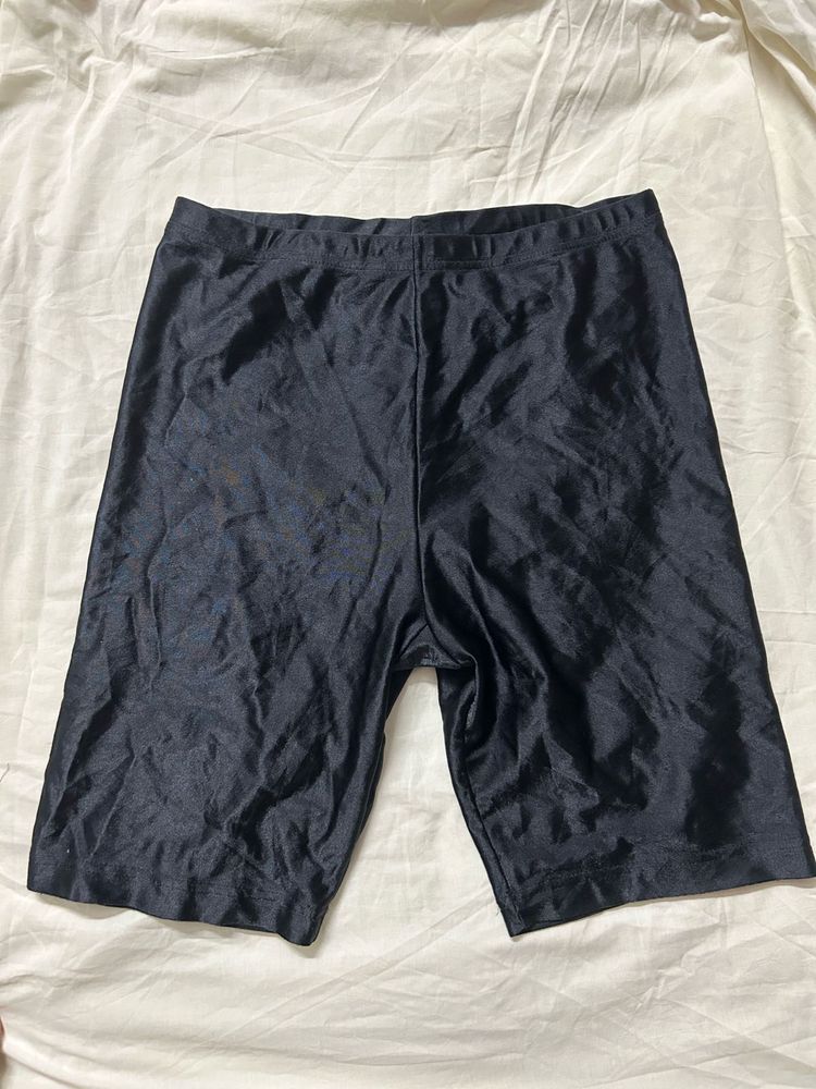 Sleek Black Shapewear Shorts