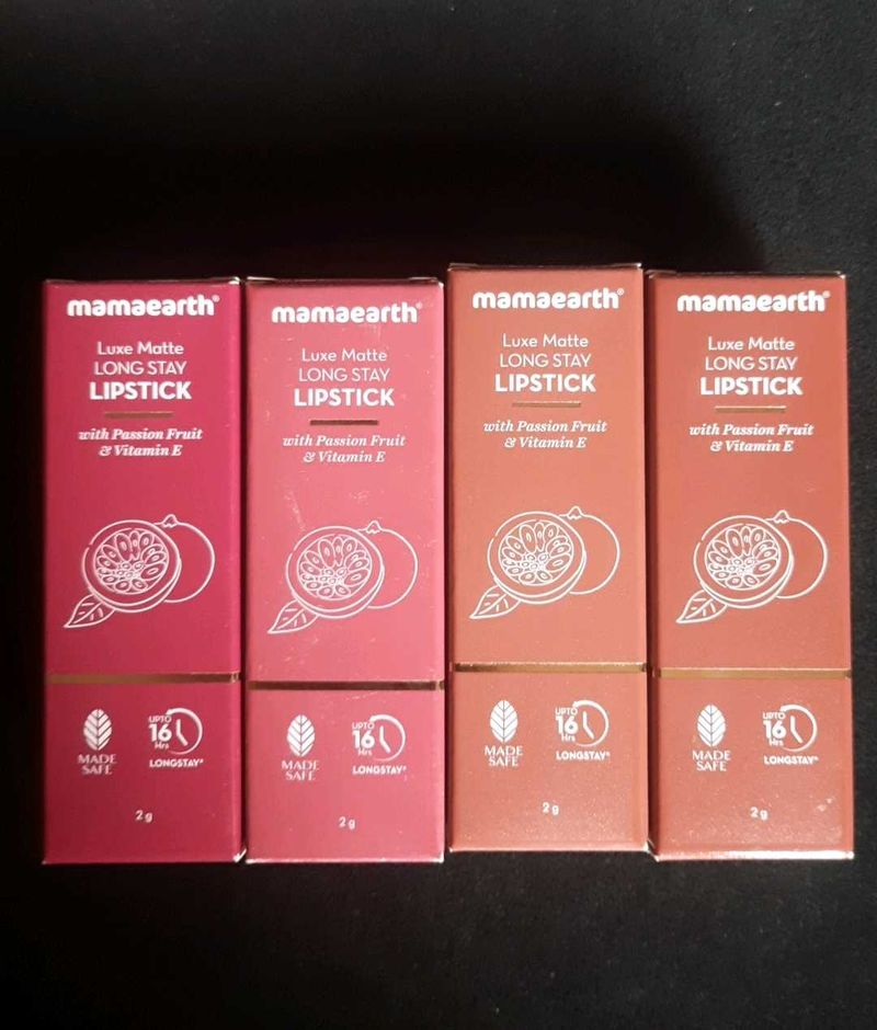 Mamaearth Luxe Matte Long Stay Lipstick Set
