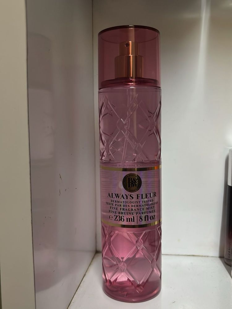 10 ml sample of bbw Always Fleur mist