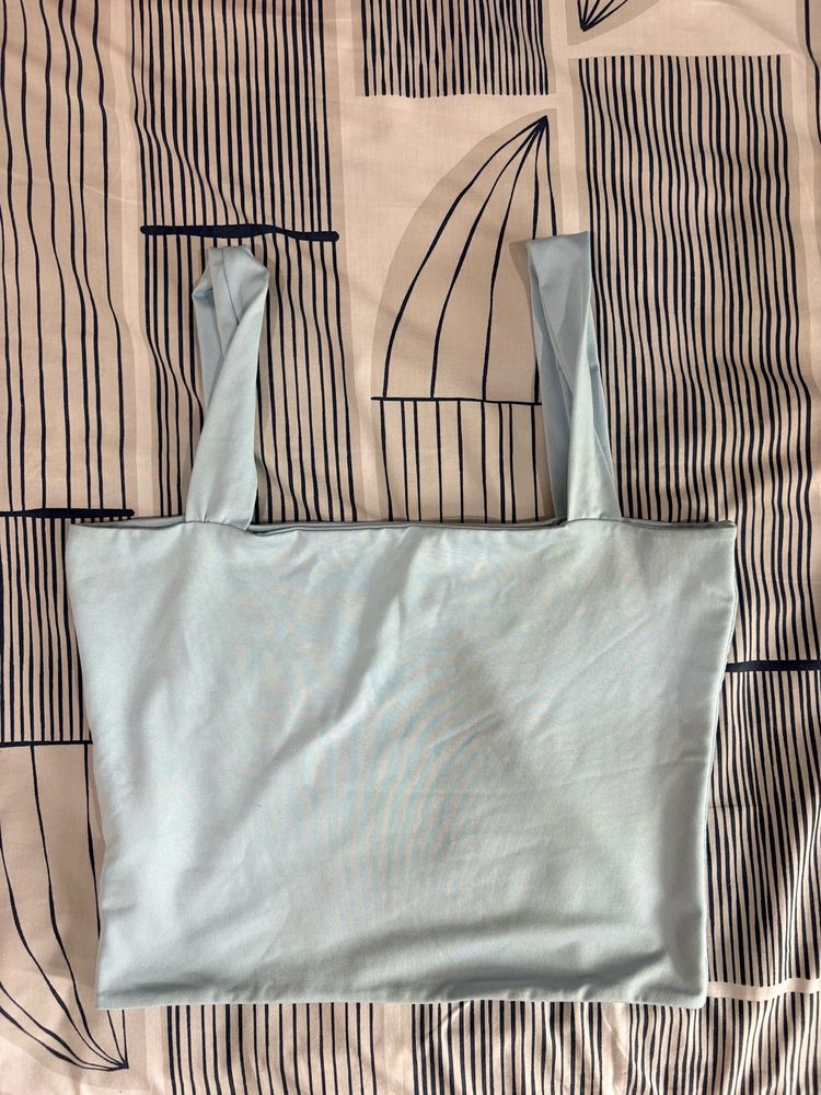 Light Blue Spaghetti Strap Top