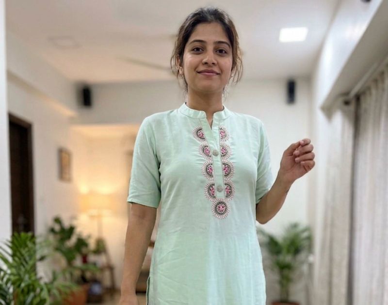 Elegant Light Green Kurta with Embroidery