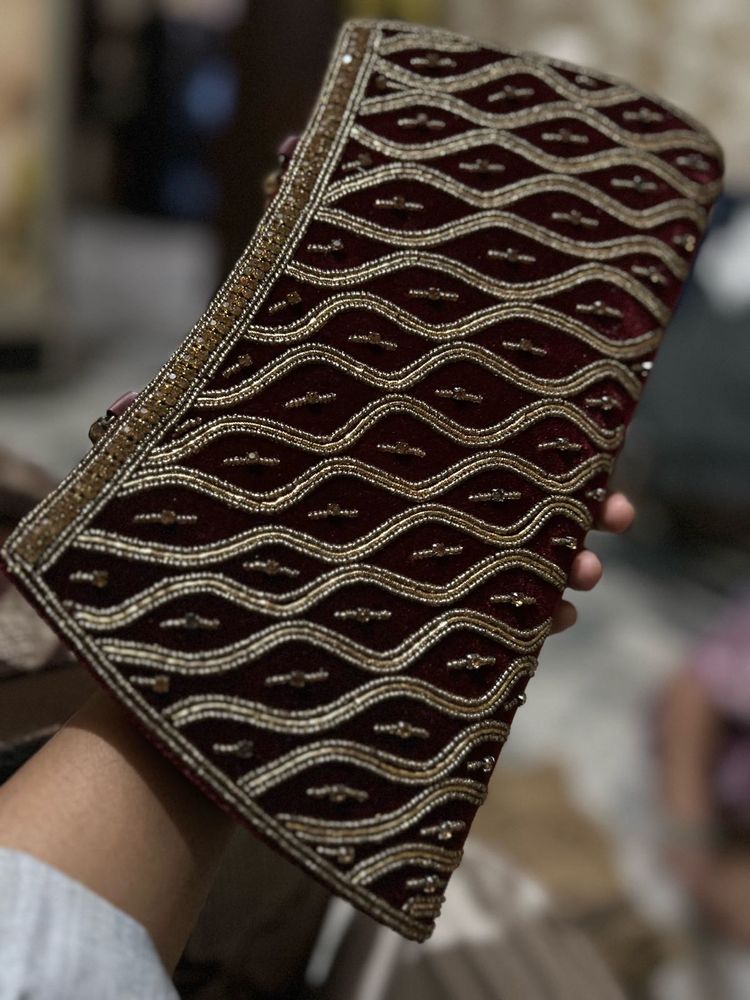 Traditional Ethnic Handbag for Weddings Parties