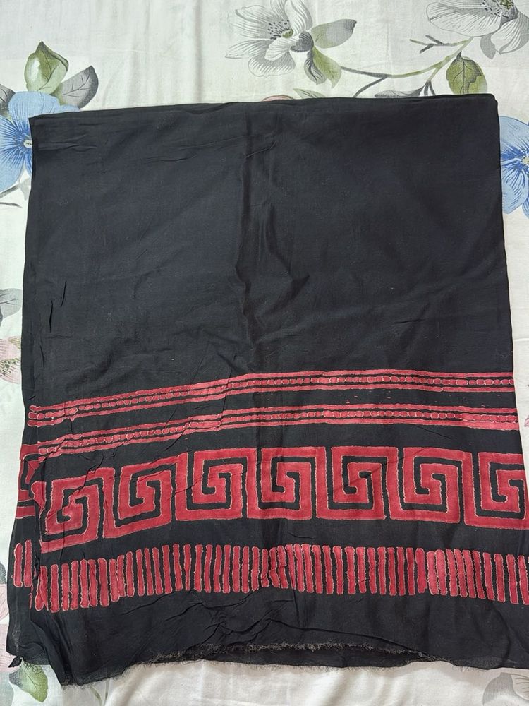 Chanderi cotton Block print fabric