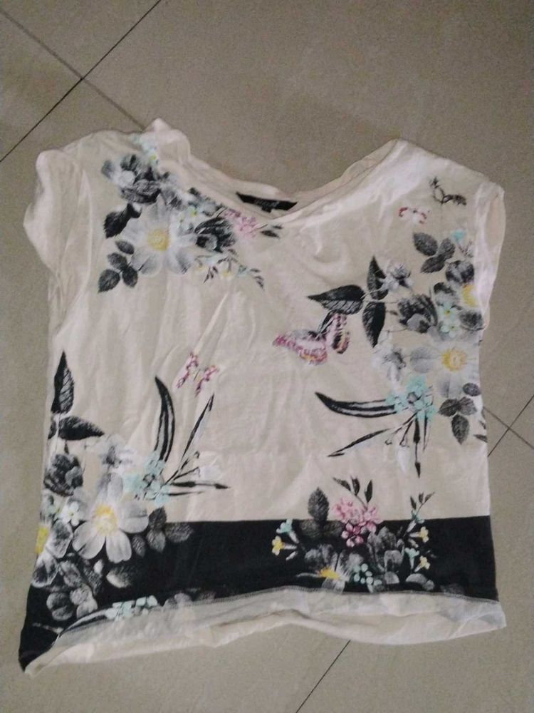 Floral Print T-Shirt