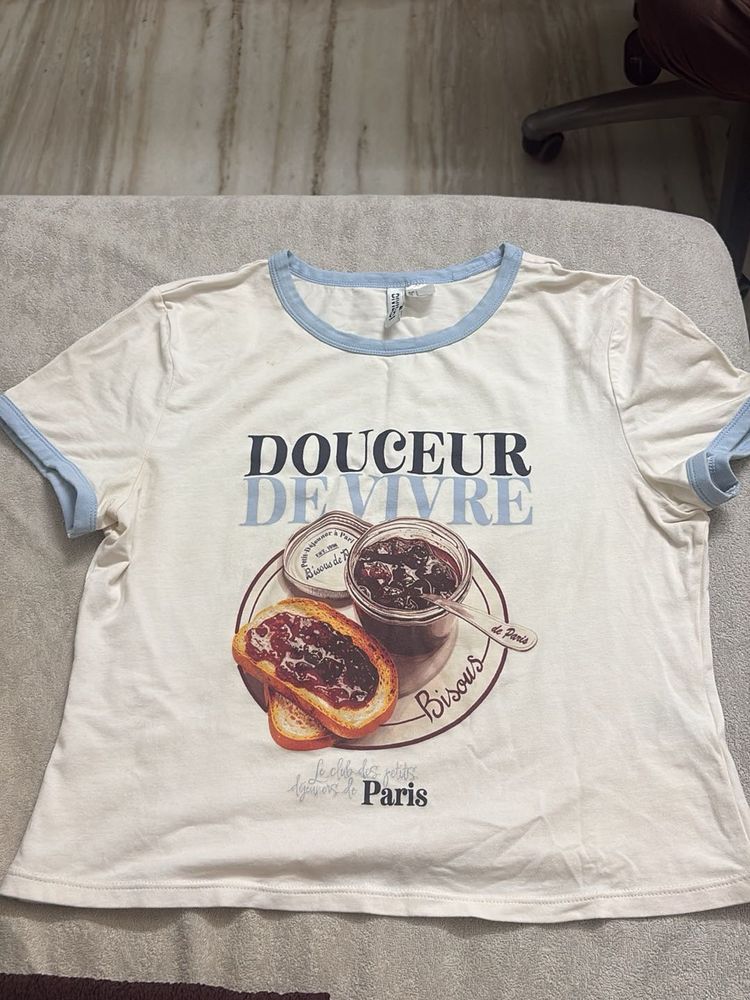 Cute Paris Jam Graphic Tee